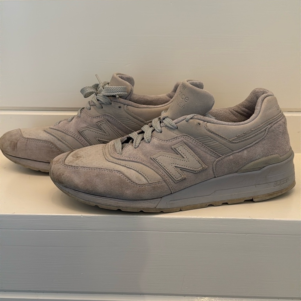 New Balance 997 grey suede